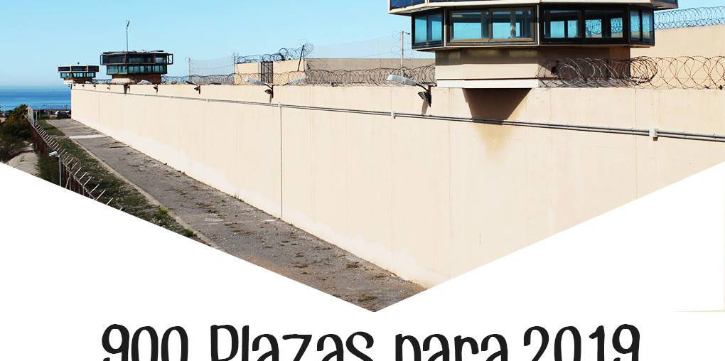 Se convocan pruebas selectivas para cubrir 900 plazas del Cuerpo de Ayudantes de Instituciones Penitenciarias